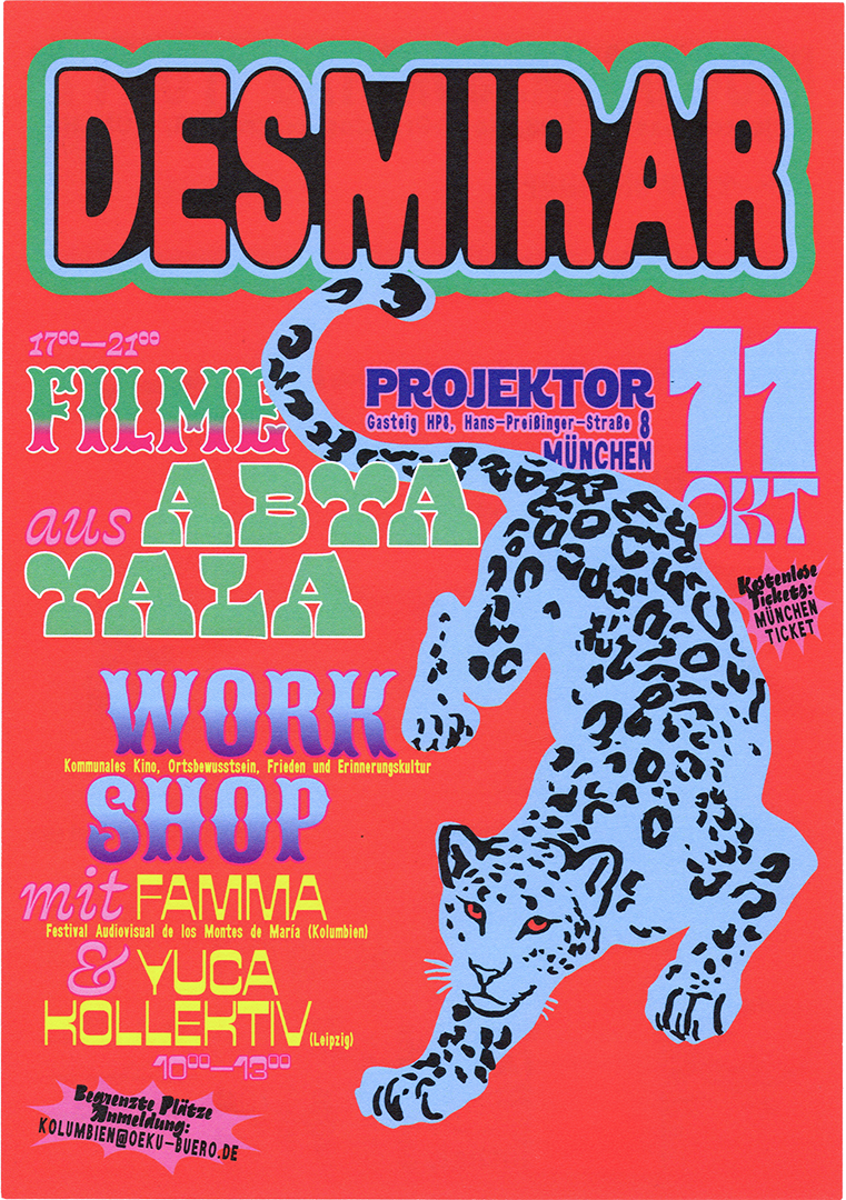 DES-MIRAR 2026 flyer design